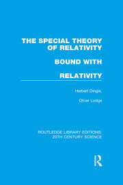 The Special Theory of Relativity bound with Relativity: A Very Elementary Exposition book cover