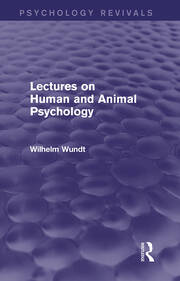 Lectures on Human and Animal Psychology book cover