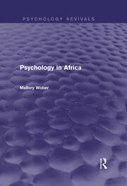 Psychology in Africa book cover