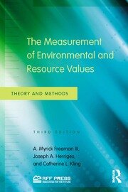 The Measurement of Environmental and Resource Values: Theory and Methods book cover