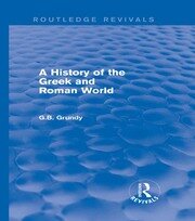 A History of the Greek and Roman World (Routledge Revivals) book cover