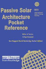 Passive Solar Architecture Pocket Reference book cover