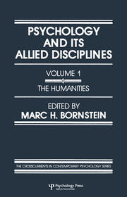 Psychology and Its Allied Disciplines: Volume 1: Psychology and the Humanities book cover