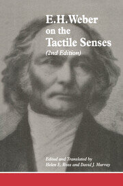 E.H. Weber On The Tactile Senses book cover