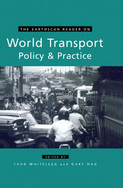 The Earthscan Reader on World Transport Policy and Practice book cover