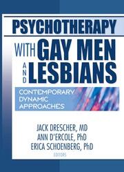 Psychotherapy with Gay Men and Lesbians: Contemporary Dynamic Approaches book cover