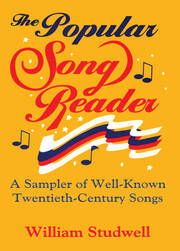 The Popular Song Reader: A Sampler of Well-Known Twentieth-Century Songs book cover