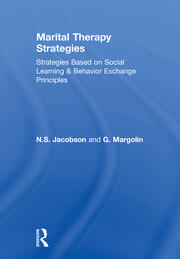 Marital Therapy Strategies Based On Social Learning & Behavior Exchange Principles book cover