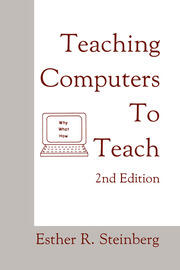 Teaching Computers To Teach book cover