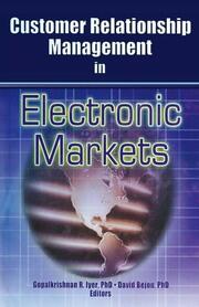 Customer Relationship Management in Electronic Markets book cover