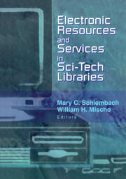 Electronic Resources and Services in Sci-Tech Libraries book cover