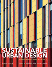 Sustainable Urban Design: An Environmental Approach book cover