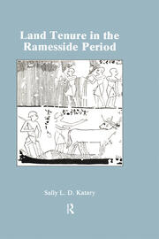 Land Tenure In The Ramesside Period book cover
