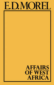 Affairs of West Africa book cover