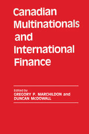 Canadian Multinationals and International Finance book cover