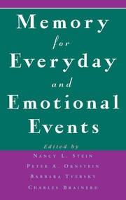 Memory for Everyday and Emotional Events book cover