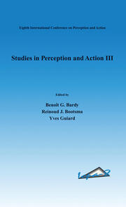 Studies in Perception and Action III book cover