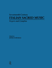 Vesper and Compline Music for Multiple Choirs book cover