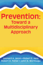 Prevention: Toward a Multidisciplinary Approach book cover