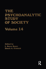 The Psychoanalytic Study of Society, V. 14: Essays in Honor of Paul Parin book cover
