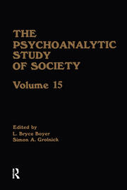 The Psychoanalytic Study of Society, V. 15: Essays in Honor of Melford E. Spiro book cover