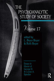 The Psychoanalytic Study of Society, V. 17: Essays in Honor of George D. and Louise A. Spindler book cover