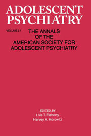 Adolescent Psychiatry, V. 21: Annals of the American Society for Adolescent Psychiatry book cover