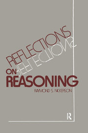 Reflections on Reasoning book cover