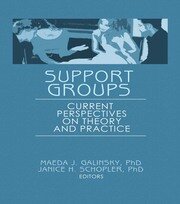 Support Groups: Current Perspectives on Theory and Practice book cover