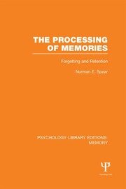 The Processing of Memories (PLE: Memory): Forgetting and Retention book cover