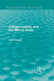 Categorization and the Moral Order (Routledge Revivals) book cover