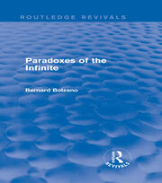 Paradoxes of the Infinite (Routledge Revivals) book cover