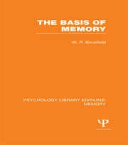 The Basis of Memory book cover