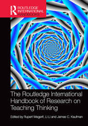 The Routledge International Handbook of Research on Teaching Thinking book cover