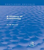 A History of Astronomy (Routledge Revivals) book cover