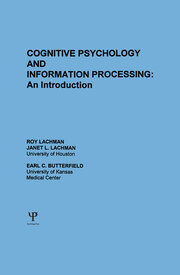 Cognitive Psychology and Information Processing: An Introduction book cover