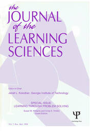 Learning Through Problem Solving: A Special Double Issue of the Journal of the Learning Sciences book cover