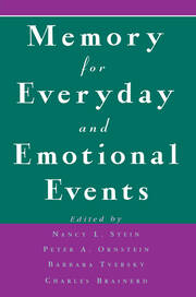 Memory for Everyday and Emotional Events book cover