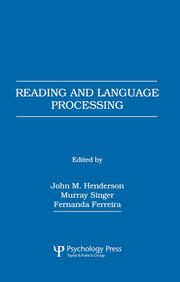 Reading and Language Processing book cover