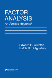 Factor Analysis: An Applied Approach book cover