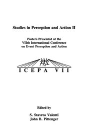 Studies in Perception and Action II: Posters Presented at the VIIth international Conference on Event Perception and Action book cover
