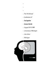 11th Annual Conference Cognitive Science Society Pod book cover