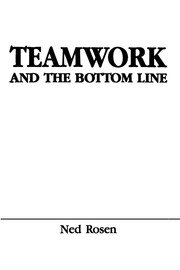 Teamwork and the Bottom Line: Groups Make A Difference book cover