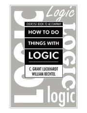 How To Do Things With Logic Workbook: Workbook with  Exercises book cover