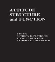 Attitude Structure and Function book cover