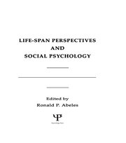 Life-span Perspectives and Social Psychology book cover
