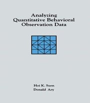 Analyzing Quantitative Behavioral Observation Data book cover
