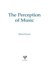 The Perception of Music book cover