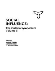 Social Influence: The Ontario Symposium, Volume 5 book cover