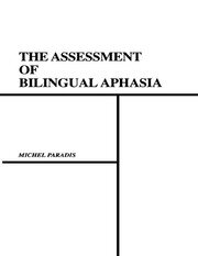 The Assessment of Bilingual Aphasia book cover